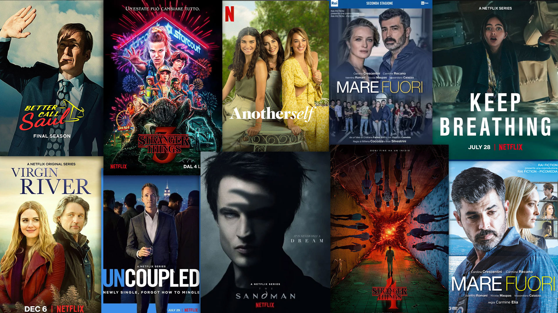 Le 10 Serie TV Netflix più viste in Italia​